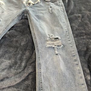 Men's slightly worn distressed vintage jeans Size 36/32